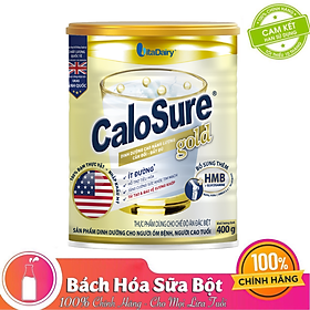 Sữa bột Calosure Gold ít đường 400g giúp tăng cường sức khỏe tim mạch, bảo vệ cơ xương khớp, ngủ ngon, tiêu hóa tốt - VitaDairy