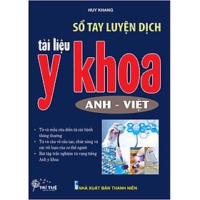 Hình ảnh sách Sổ tay luyện dịch tài liệu Y khoa