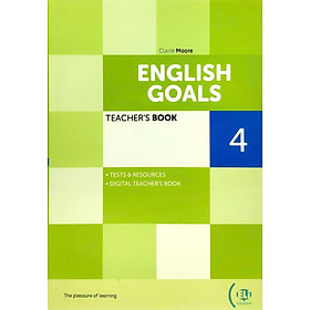 Sách ngoại văn: English Goals 4 - Level B1 - Teacher's Book - Fahasa