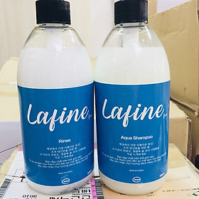 Combo dầu gội dầu xả Lafine hương Aqua 500ml