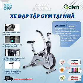 Xe Đạp Tập Thể Dục Tại Nhà Galen G016 Xe Đạp Tập Gym Đa Năng - BẢO HÀNH 24 THÁNG