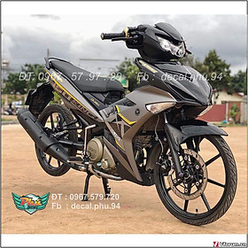 Tem Rời exciter 150 Mx xám nhám