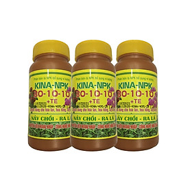 Mua Phân bón lá cao cấp NPK 30-10-10+TE chuyên cho hoa Lan và cây cảnh giúp nảy chồi ra lá Chai 100g
