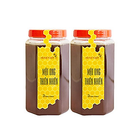 Bộ 2 Mật Ong Thiên Nhiên Honeyboy 1kg