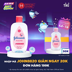 Nước hoa Johnson's Baby hương phấn hoa 125ml - 101043907