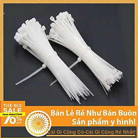 Mua Combo Gói 100 Dây Thít Trắng 15cm
