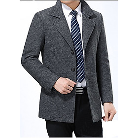 Áo khoác dạ nam dáng vest trẻ trung NAD43