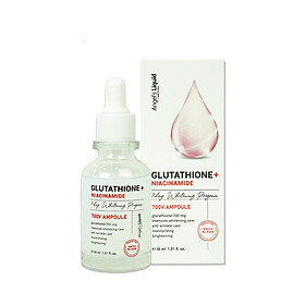 Huyết thanh truyền trắng hỗ trợ trị nám Angel's Liquid Glutathione Plus Niacinamide 700 V-ampoule 30ml