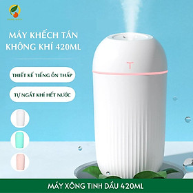 Máy khuếch tán tinh dầu mini 420ml: máy phun sương tạo ẩm nhỏ gọn dùng trong phòng ngủ đuổi muỗi và côn trùng,thơm phòng