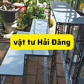 Mua kệ sắt v lỗ bậc thang 3 tầng sắt V3 (Rộng 30cm) x dài nhiều kích thước kệ bậc thang kệ trưng bầy