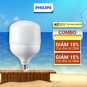 Bóng bulb trụ PHILIPS Tforce Core G3 (Thế hệ mới)- Hi Lumen (22W,30W,40W,50W)
