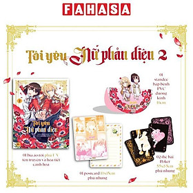 [Manga] Tôi Yêu Nữ Phản Diện - Tập 2 - Tặng Kèm 1 Bìa Áo Rời Phủ UV + 1 Postcard Hai Mặt + 2 Thẻ Bài Poker + 1 Standee PVC Bập Bênh