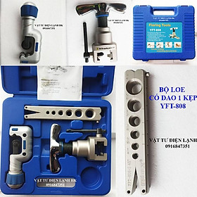 Mua BỘ LÃ - LOE ỐNG ĐỒNG LỆCH TÂM YFT-808 1 KẸP kèm DAO CẮT