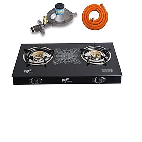 Mua Combo Bếp Gas Dương Kính Sunhouse DAY’S DAB2106 Kèm Van Dây - Chính Hãng