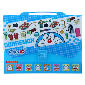 Cặp Học Thêm Doraemon Thiên Long TP-DF01/DO (Mẫu Ngẫu Nhiên)