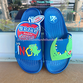 Dép quai ngang bé trai RED APPLE THÁI LAN KG 2661 hình khủng long