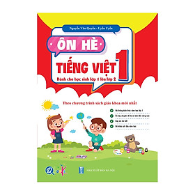 Sách - Combo Ôn Hè Toán và Tiếng Việt 1 - Chương Trình Mới - Dành cho học sinh lớp 1 lên 2