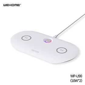 Mua Đế sạc nhanh không dây 2 in 1 Remax WK WP-U90 10W * 2