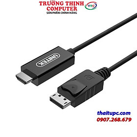 Hình ảnh Cáp Displayport -> HDMI Unitek (Y C) - HÀNG CHÍNH HÃNG