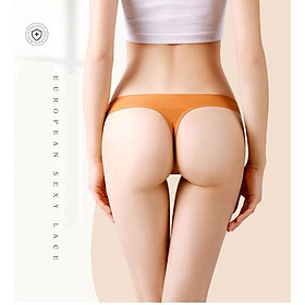 Quần lót nữ lọt khe cao cấp xinh đẹp sang chảnh - Quần lót nữ dễ thương màu hồng cam da đen đỏ
