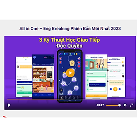 ENGBREAKING - TIÊNG ANH GIAO TIẾP ONLINE - OFFLINE (SALE 51%)