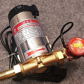 Mua Máy bơm tăng áp 100W 150W cho máy giặt dàn bình nước nóng lạnh  voi sen tưới cây có rờ le tự ngắt 100% ĐỒNG