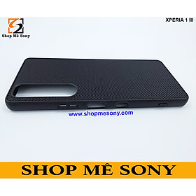 Ốp lưng cứng sần viền dẻo cao cấp cho Sony Xperia 1 III