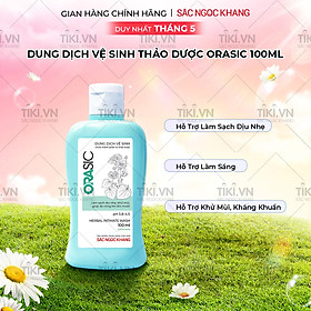 Dung dịch vệ sinh Orasic (100ml) kháng khuẩn thiên nhiên