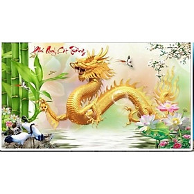 Tranh đính đá Phú quý cát tường - LV318