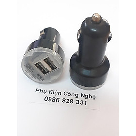 Mua Cóc sạc điện thoại 2 cổng USB 5V 2.1A / 1A cho xe ô tô