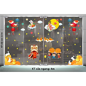 Mua DECAL TRANG TRÍ TRUNG THU 2023  COMBO SỐ 66