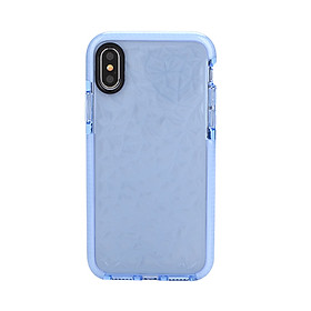 Mobile Phone Case Protector Cover Lovely Diamond Grain TPU+PC Anti-Scratch Anti-Collision for iPhoneX -