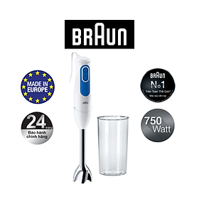 Hình ảnh Máy xay cầm tay Braun MQ3000+ Smoothie 700W - SX tại Châu Âu - Hàng chính hãng