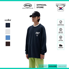 Áo tay dài Mmlg 19Mg Lsv-T - Áo Hoodie Sweater cho nam, nữ, unisex