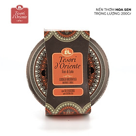 Nến thơm Tesori dOriente Hương hoa sen 200gr chính hãng