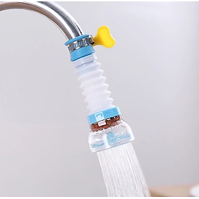 Đầu nối vòi nước KG17 tăng áp thông minh chứa hạt lọc bẩn, phù hợp mọi loại vòi xoay 360độ khoảng 3.5cm (giao màu ngẫu nhiên)