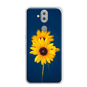Ốp lưng dẻo cho Nokia 8.1 ( Nokia X7 2018) - 0340 SUNFLOWER07 - Hàng Chính Hãng