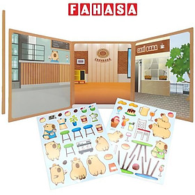 Trò Chơi Bóc Dán Tương Tác Capybara Cafe - Liên Hiệp Thành UBDTTCPBRCFHL