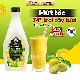 Mứt Tắc Cô Đặc Pomona Calamansi Concentrate Nguyên Liệu Pha Chế Trà Sữa