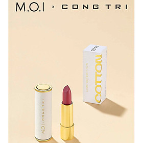 MÀU SON THỎI M.O.I x CÔNG TRÍ NO6 COTTON