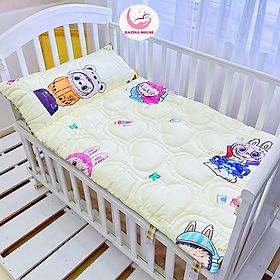 Túi nệm Katina House cho bé đi học tencel 60s mát mịn xịn sò, phù hợp mầm non, tiểu học