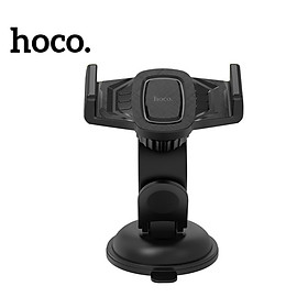 Giá đỡ điện thoại trên taplo ô tô, xe hơi nhãn hiệu Hoco CA40, Khả năng tương thích rộng, an toàn chắc chắn với bảng điều khiển xe hoặc kính chắn gió