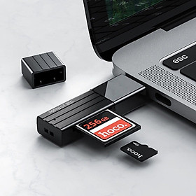Mua Đầu đọc thẻ nhớ SD  TF chân USB cao cấp USB2.0 / USB3.0 - hàng nhập khẩu