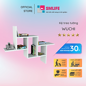 Mua Kệ trang trí gỗ kiểu dáng nhỏ gọn SMLIFE Wuchi
