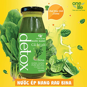 Nước Ép Rau Củ - Cải Bó Xôi Bina - 250ml