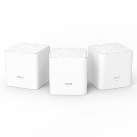 Bộ 3 thiết bị phát wifi Tenda MW3 1200M 3Pack- Hàng Nhập Khẩu