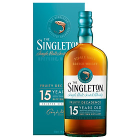 Rượu Single Malt Whisky Singleton 15 YO 40% 700ml có hộp