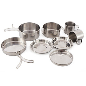 Mua BỘ NỒI INOX 8 MÓN
