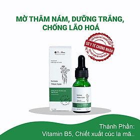 Serum Nhân Sâm S-mom Cho Mẹ Bầu Và Sau Sinh Dưỡng Da Chuyên Sâu Cấp Ẩm Ngăn Ngừa Lão Hóa Da