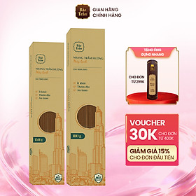 Nhang Trầm Máy Lạnh – Hộp Nâu| Bảo Trầm – Hương Trầm Dịu, Không Cay Mắt, Dùng Tốt Cho Phòng Điều Hòa